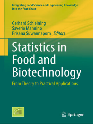 cover image of Statistics in Food and Biotechnology